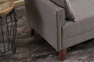 Bella Sofa For 3 Pr - Grey