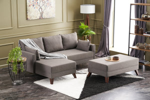 Bella Mini Corner Sofa Left - Anthracite