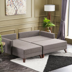 Bella Mini Corner Sofa Left - Anthracite