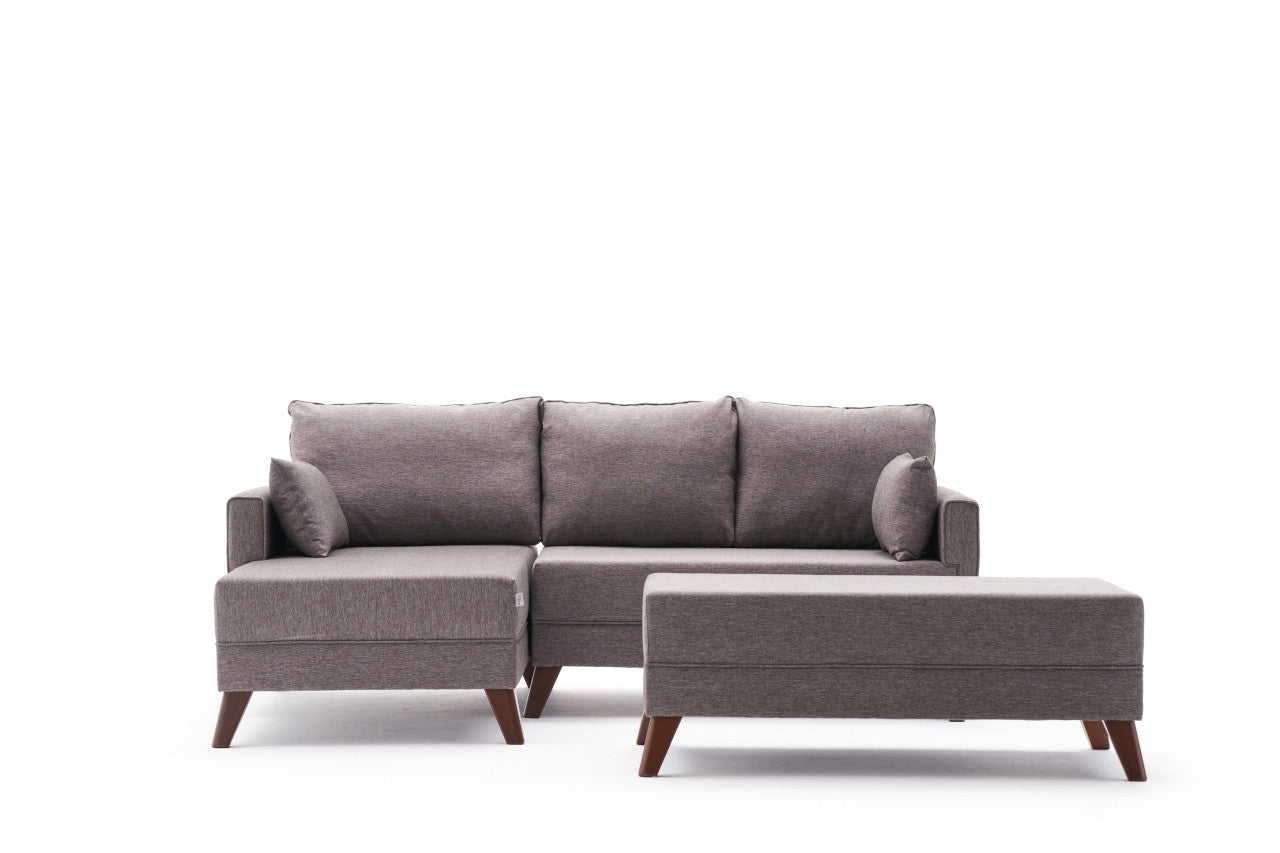 Bella Mini Corner Sofa Left - Anthracite