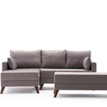 Bella Mini Corner Sofa Left - Anthracite