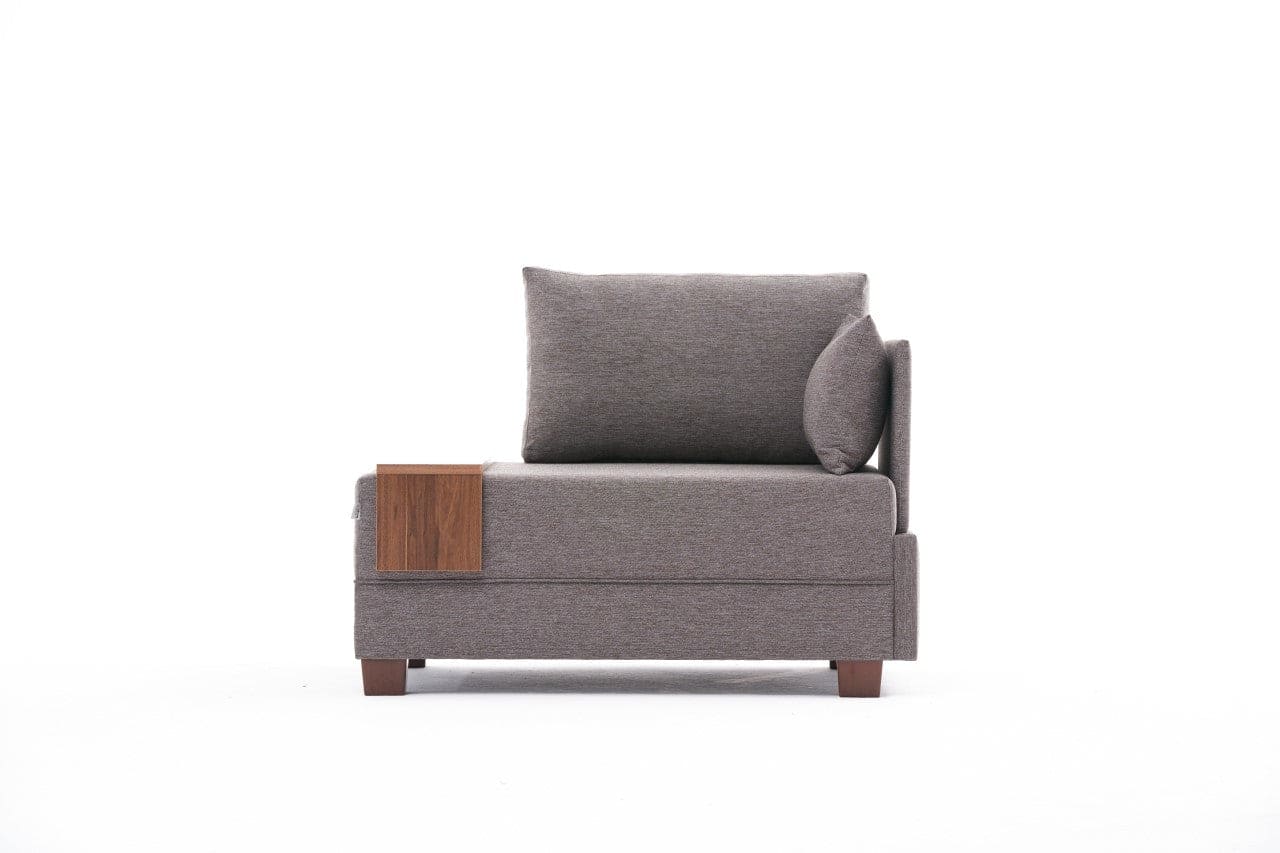 Fly Armchair Left - Grey