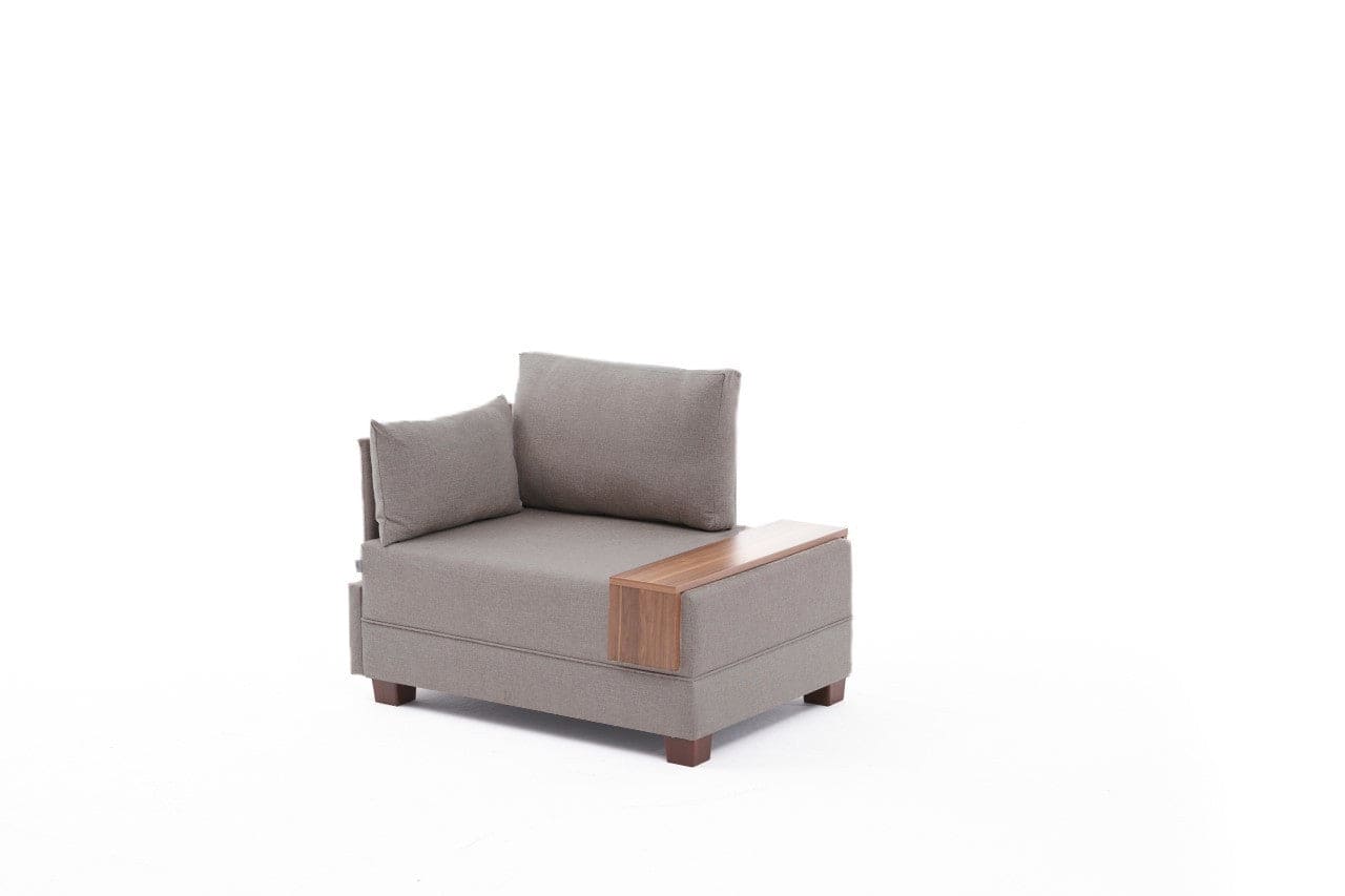 Fly Armchair Left - Grey