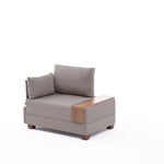 Fly Armchair Left - Grey