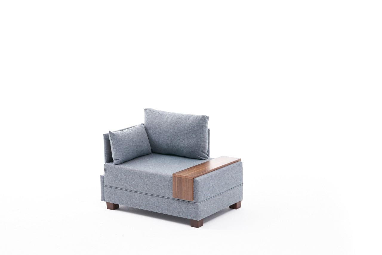 Fly Armchair Left - Grey