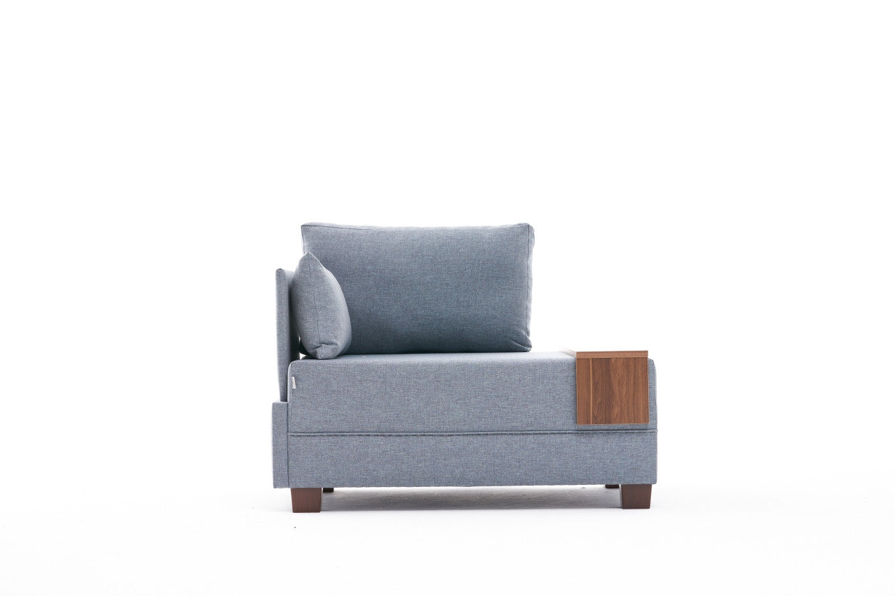 Fly Armchair Left - Grey