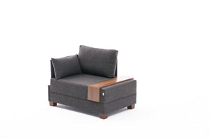 Fly Armchair Left - Grey