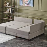 Fly Corner Sofa Bed Right - Claret Red