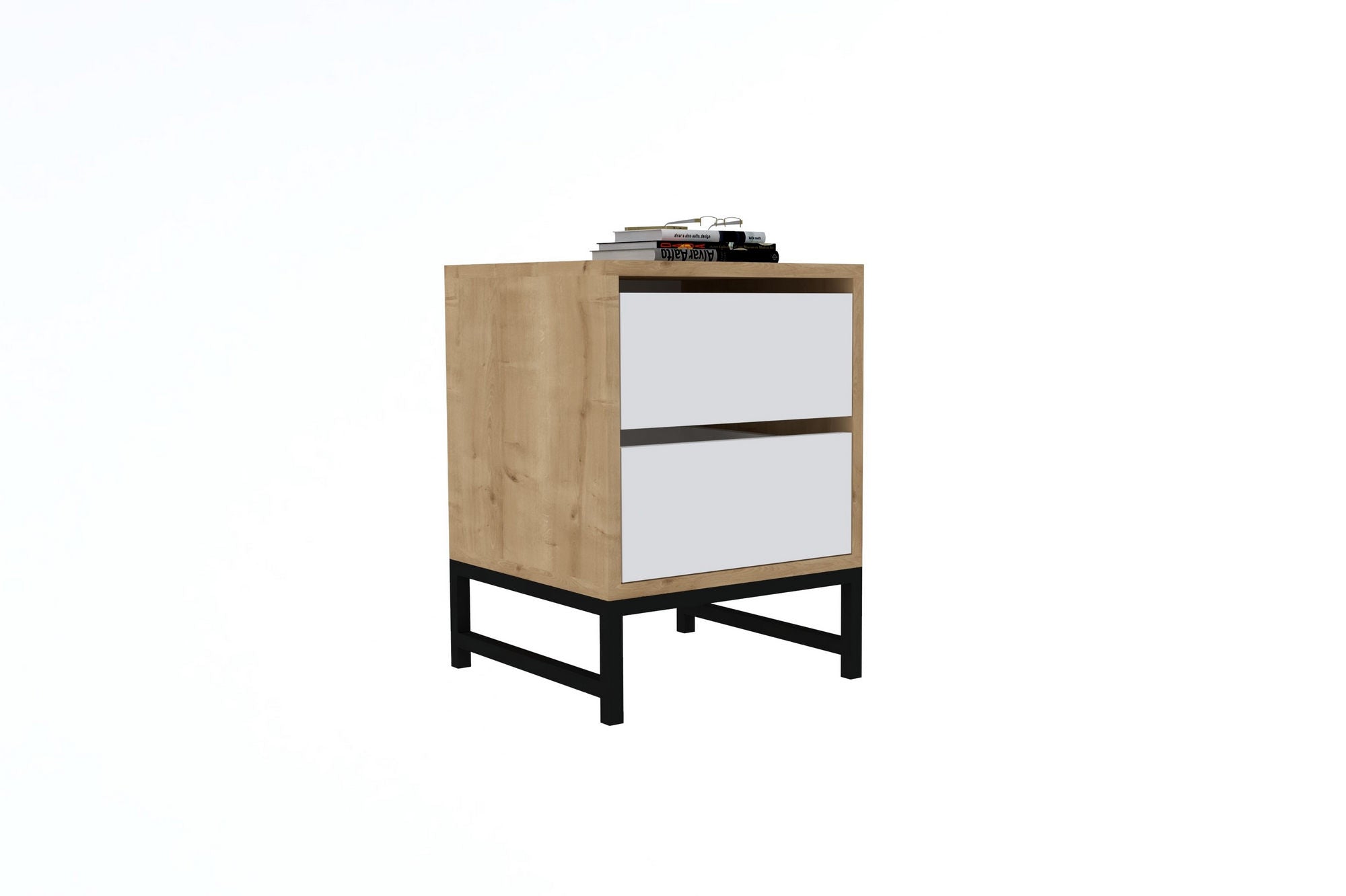 Nightstand Cefalu - Sapphire White