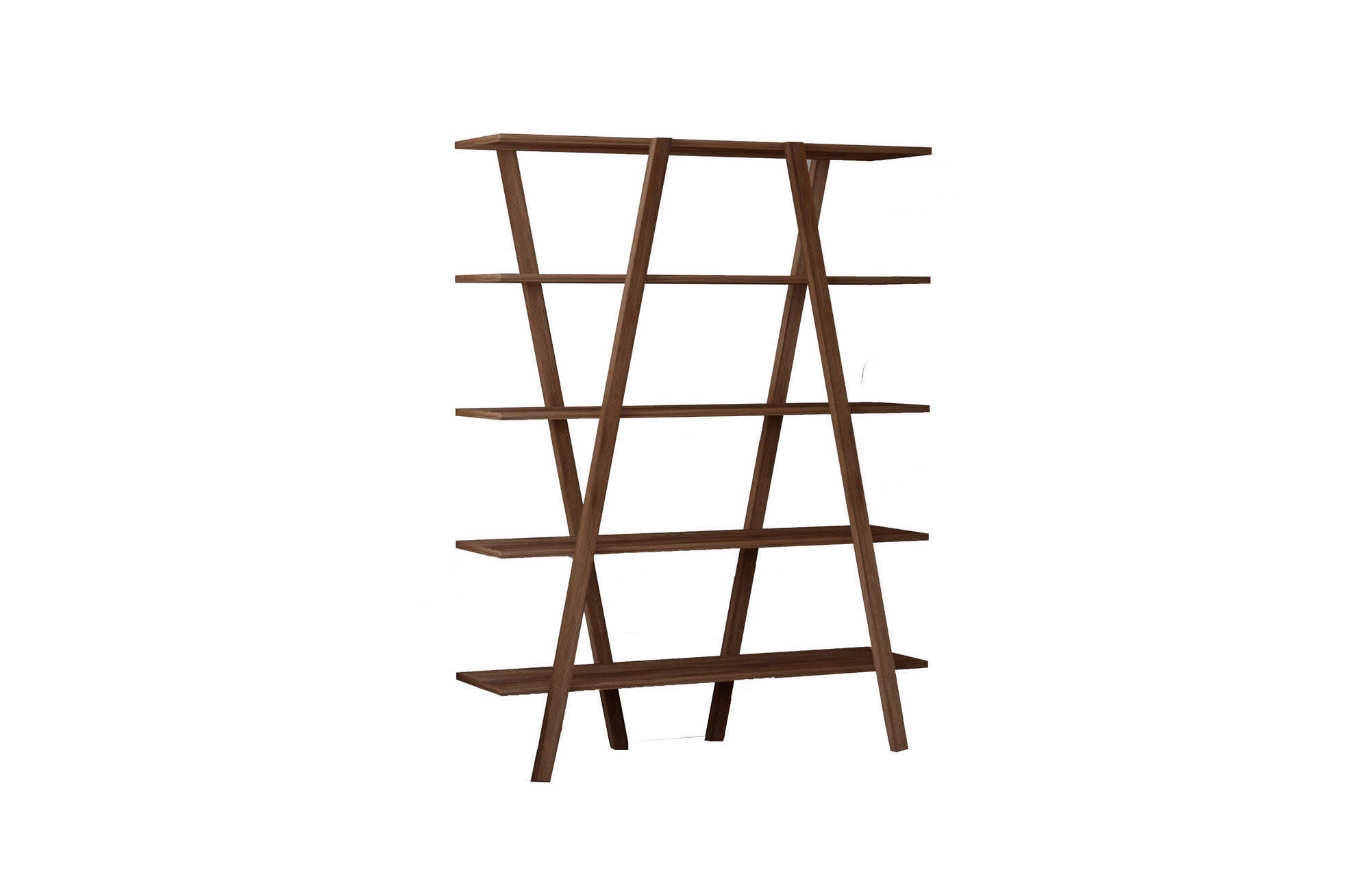 Bookshelf Perla - Walnut