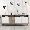 Console Table Milan - Walnut, White