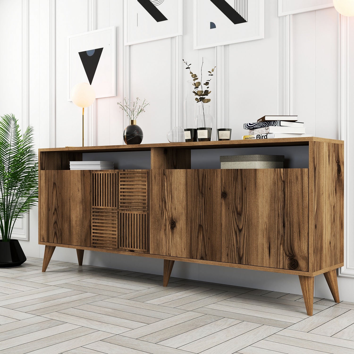 Console Table Milan - Walnut