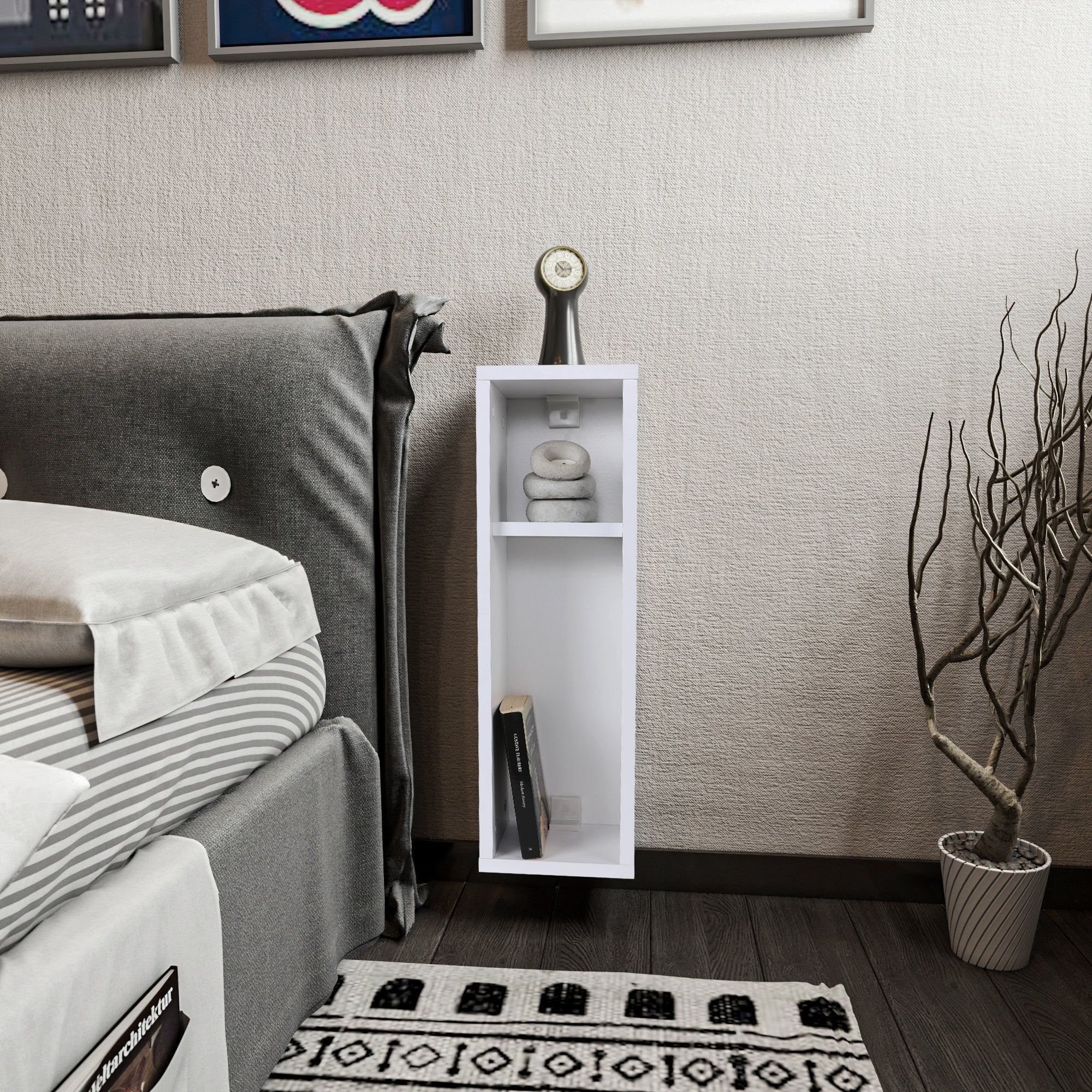 Nightstand Turra - White