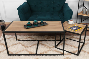 Coffee Table Set Atlantis - Oak