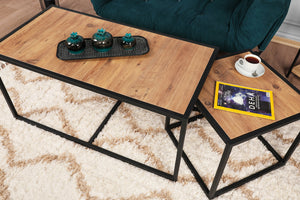 Coffee Table Set Atlantis - Walnut