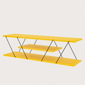 TV Stand Canaz - Yellow