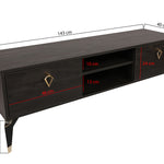 TV Stand Posh - Dark Brown