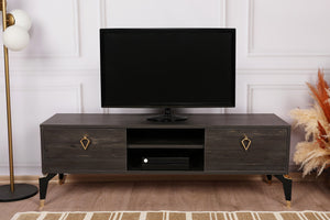 TV Stand Posh - Dark Brown