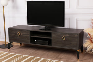 TV Stand Posh - Dark Brown