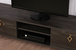 TV Stand Posh - Dark Brown