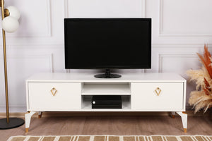 TV Stand Posh - White