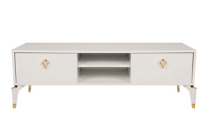 TV Stand Posh - White