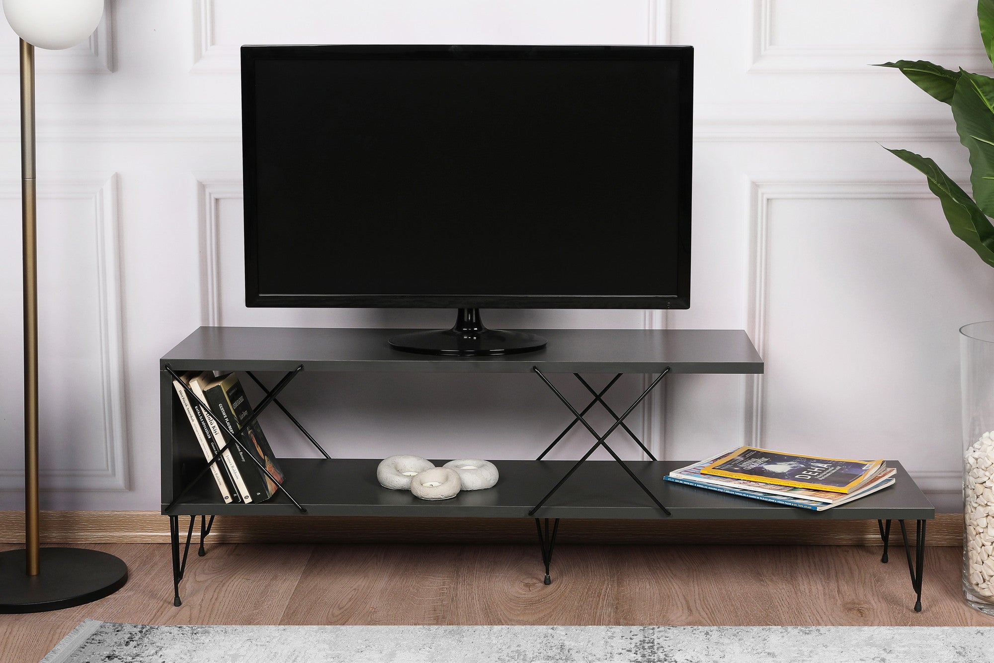 TV Stand Street - Anthracite