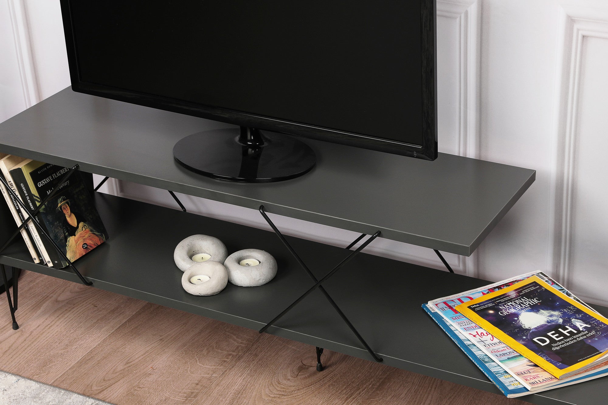 TV Stand Street - Anthracite