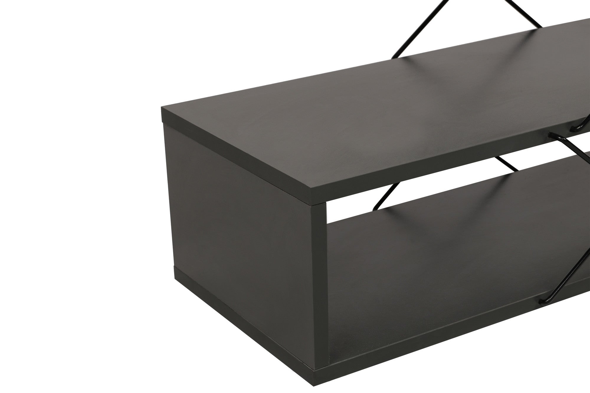 TV Stand Zigzag - Anthracite