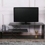 TV Stand Zigzag - Anthracite