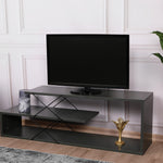 TV Stand Zigzag - Anthracite