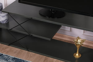 TV Stand Zigzag - Anthracite