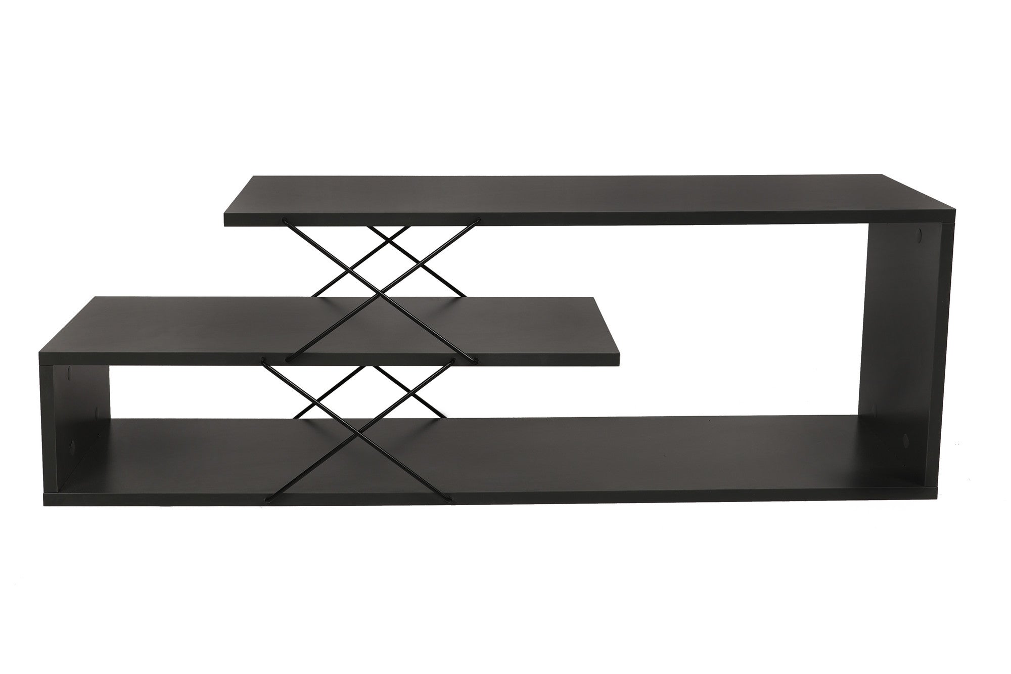 TV Stand Zigzag - Anthracite