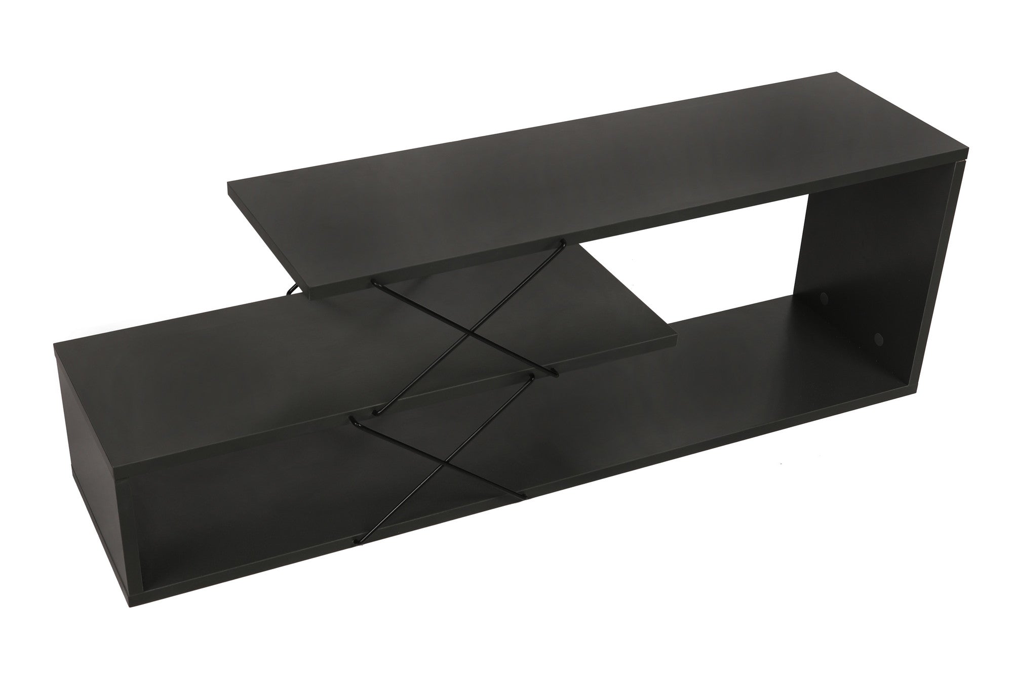 TV Stand Zigzag - Anthracite