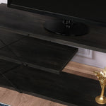 TV Stand Zigzag - Dark Brown