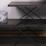 TV Stand Zigzag - Dark Brown