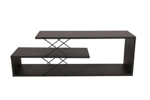 TV Stand Zigzag - Dark Brown