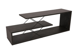 TV Stand Zigzag - Dark Brown