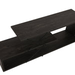 TV Stand Zigzag - Dark Brown