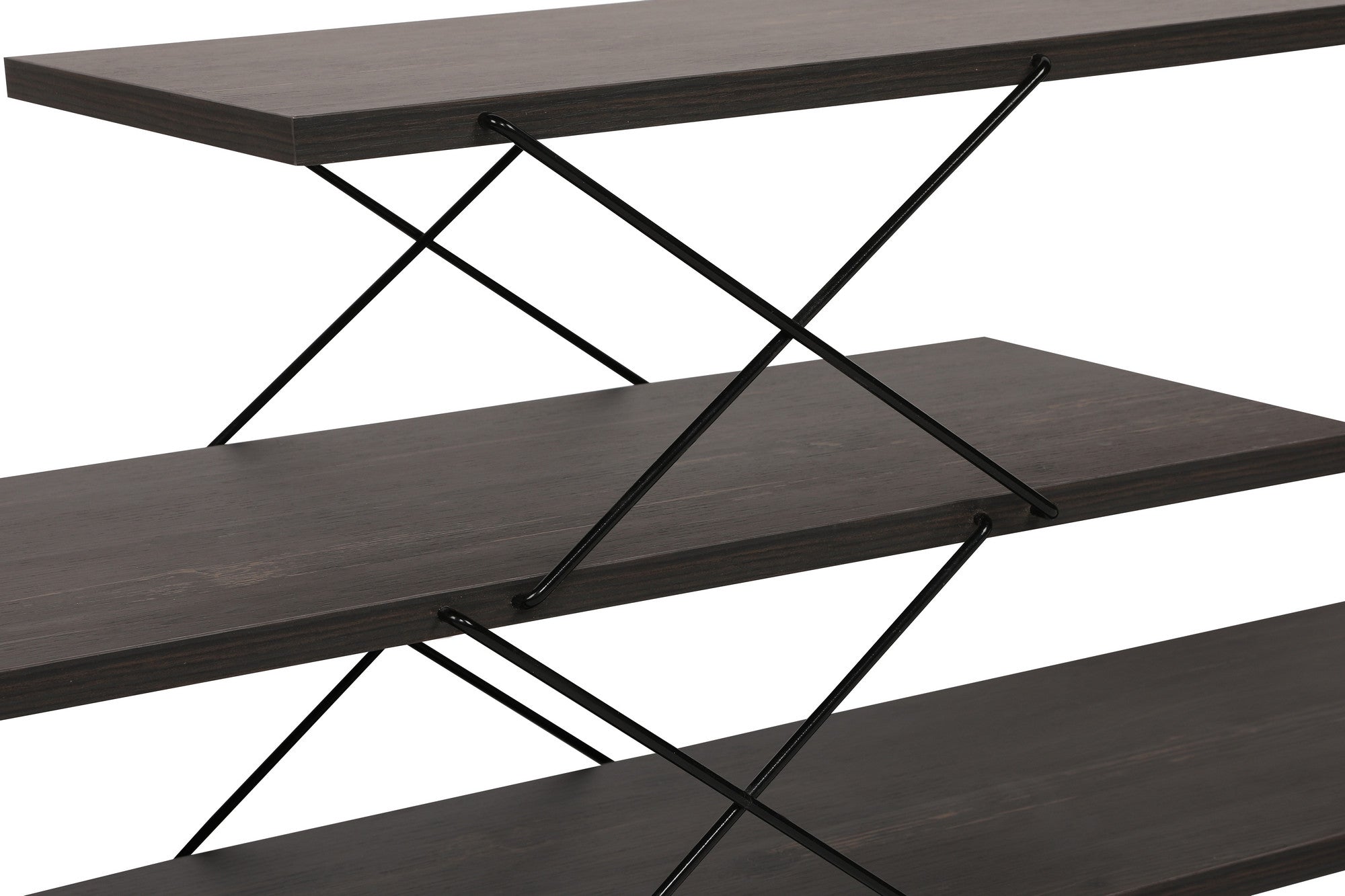 TV Stand Zigzag - Dark Brown