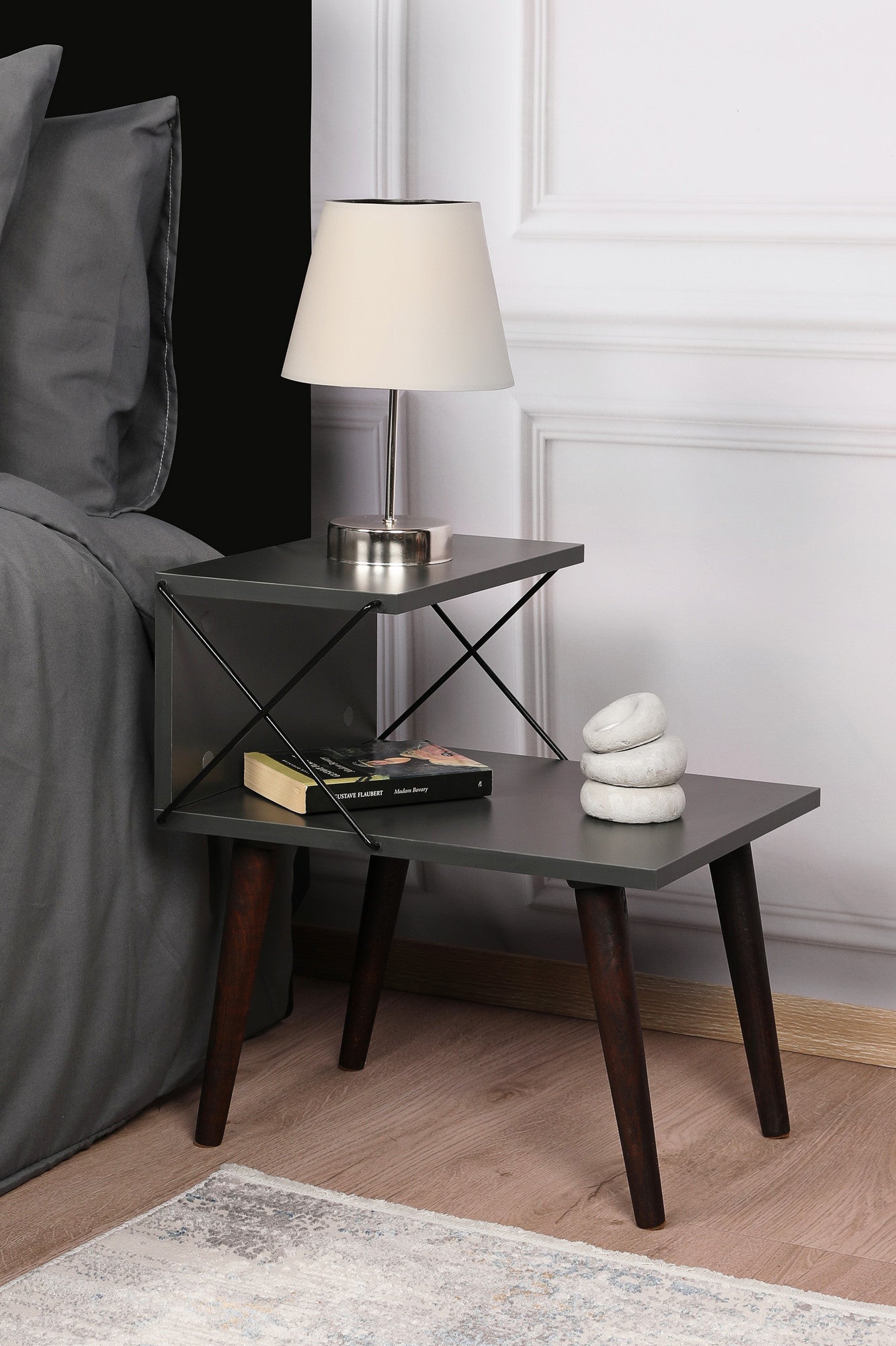 Nightstand Cross - Anthracite