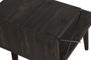 Nightstand Cross - Dark Brown