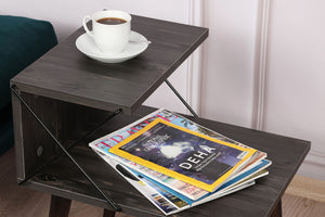 Nightstand Cross - Dark Brown