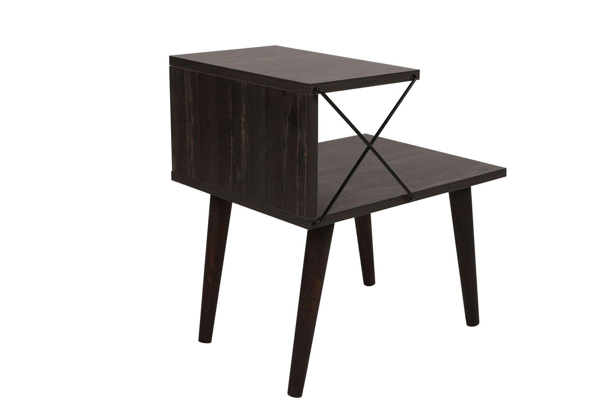 Nightstand Cross - Dark Brown