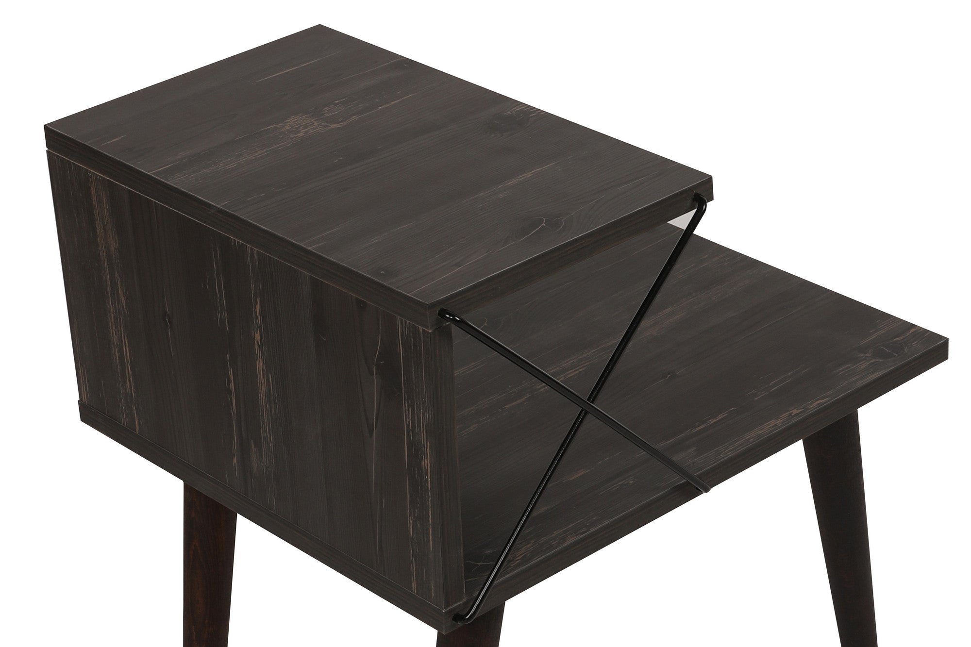 Nightstand Cross - Dark Brown