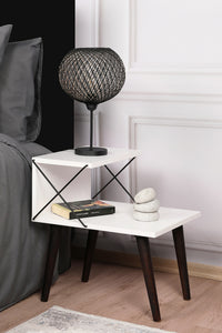 Nightstand Cross - White