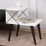 Nightstand Cross - White