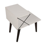 Nightstand Cross - White