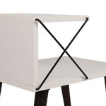 Nightstand Cross - White