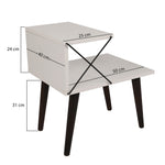 Nightstand Cross - White